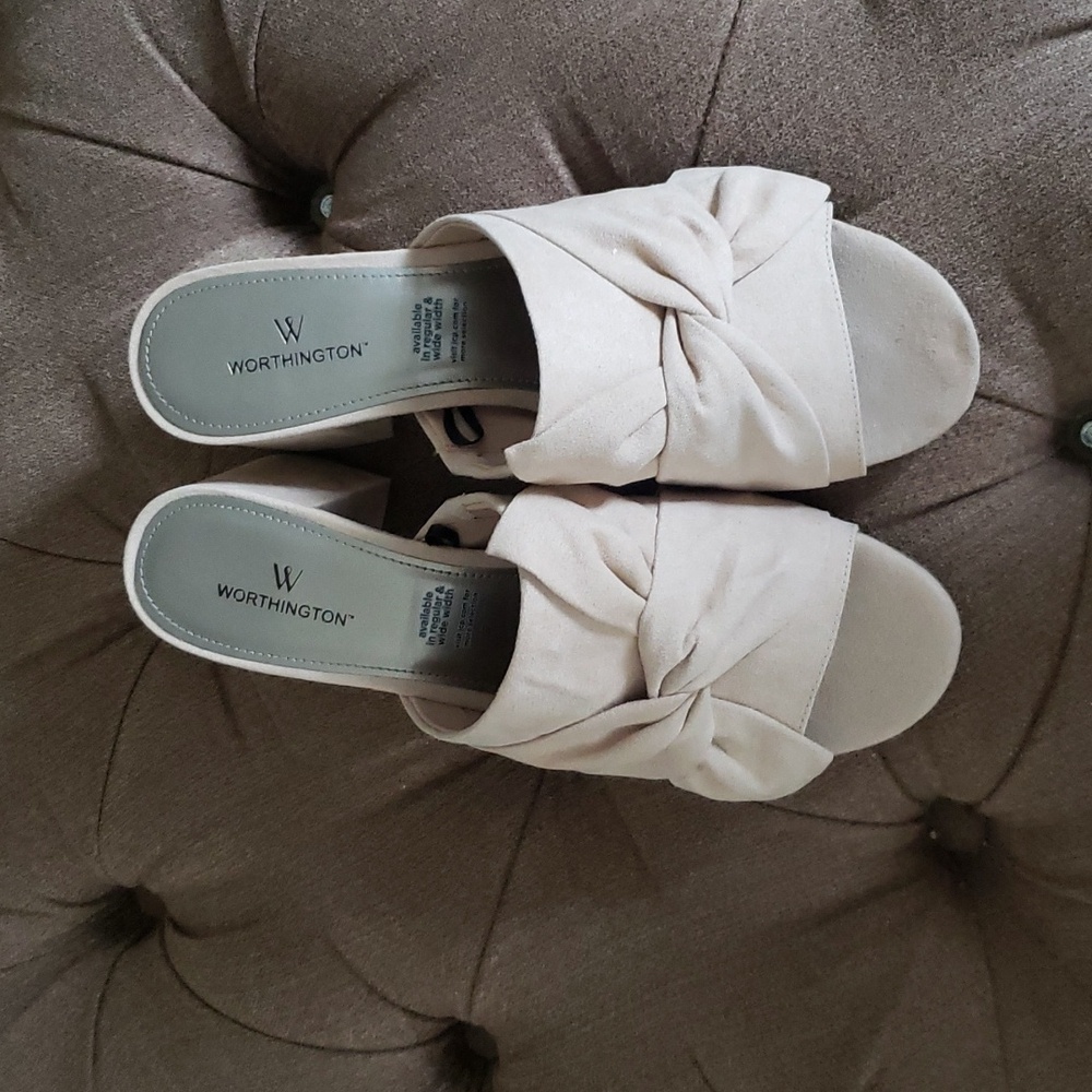 Wortington shoes brand new Size 8 Tan